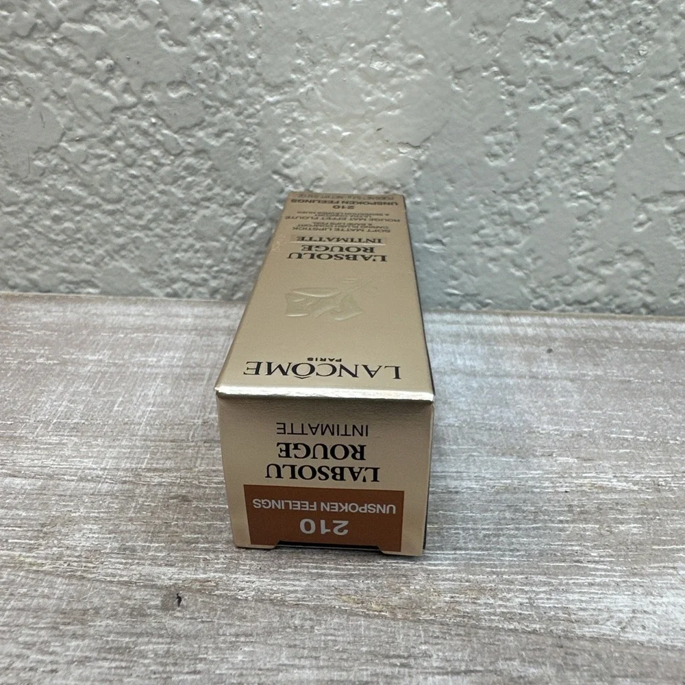$23 🌙 LANCOME L'ABSOLU ROUGE # 210 UNSPOKEN FEELINGS NEW